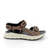 Igi & Co 3643322 Men's Sandal with leather, 3 Velcro Strap